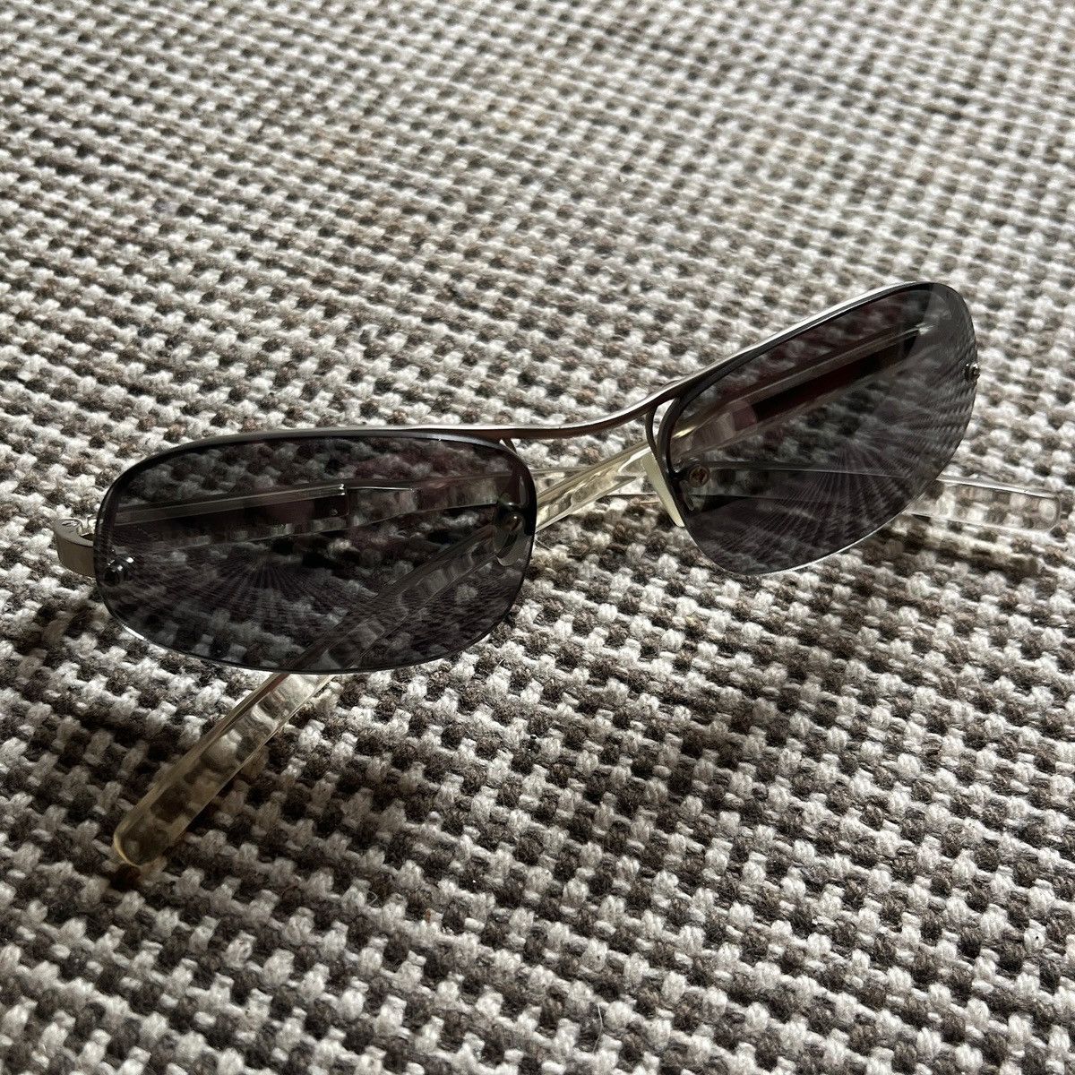 Prada Prada Wire Sunglasses Rimless | Grailed