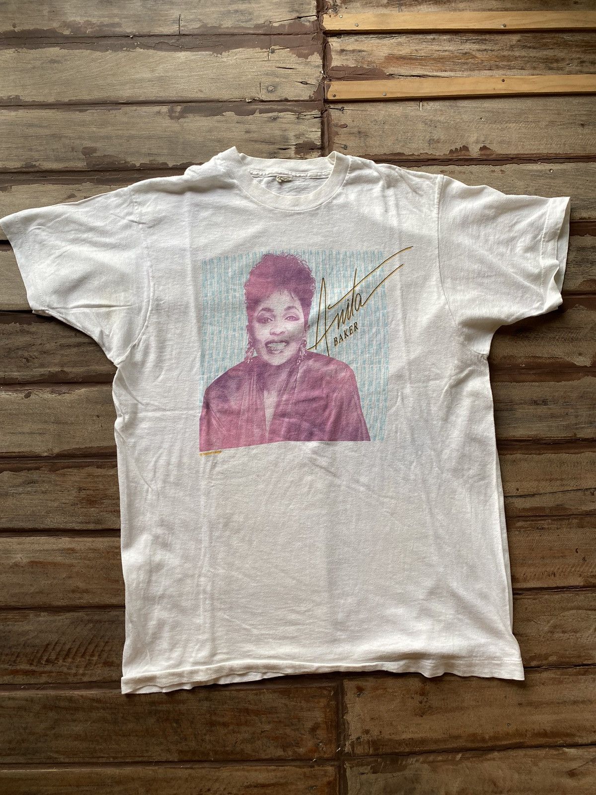 Rap Tees × Vintage Vintage 1988 Anita Baker T shirts Size US XL / EU 56 / 4 - 1 Thumbnail