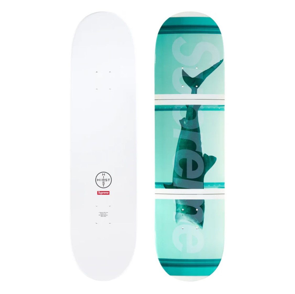Supreme Supreme / Damien Hirst Shark Skateboard | Grailed