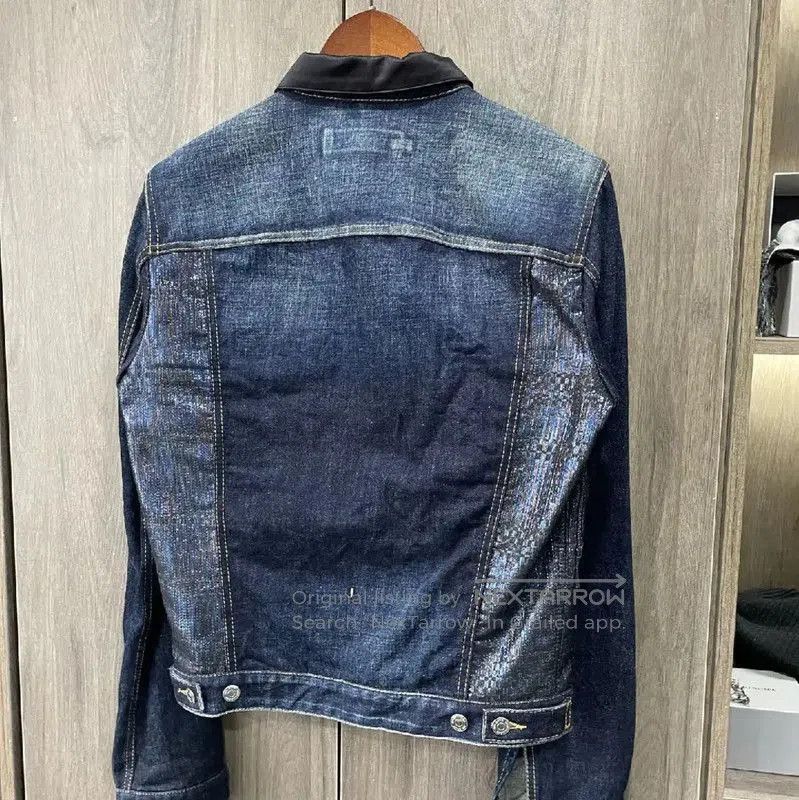 Dsquared2 DSQUARED2 Blue Leather Women's Jacket . Size S / US 4 / IT 40 - 5 Thumbnail