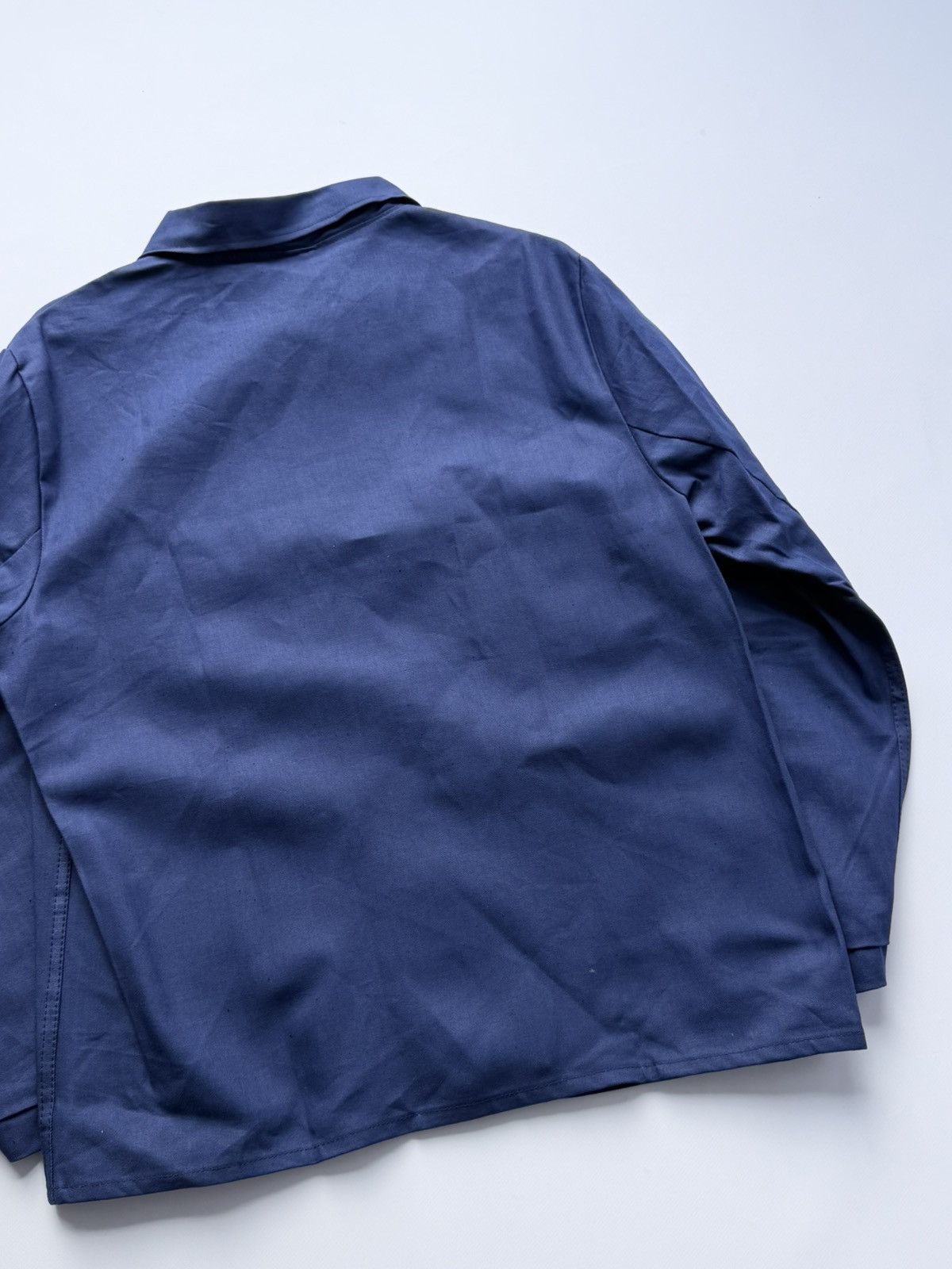 Vetra Vintage 80s French Workwear Sanfor Chore Work Jacket Size US L / EU 52-54 / 3 - 3 Thumbnail