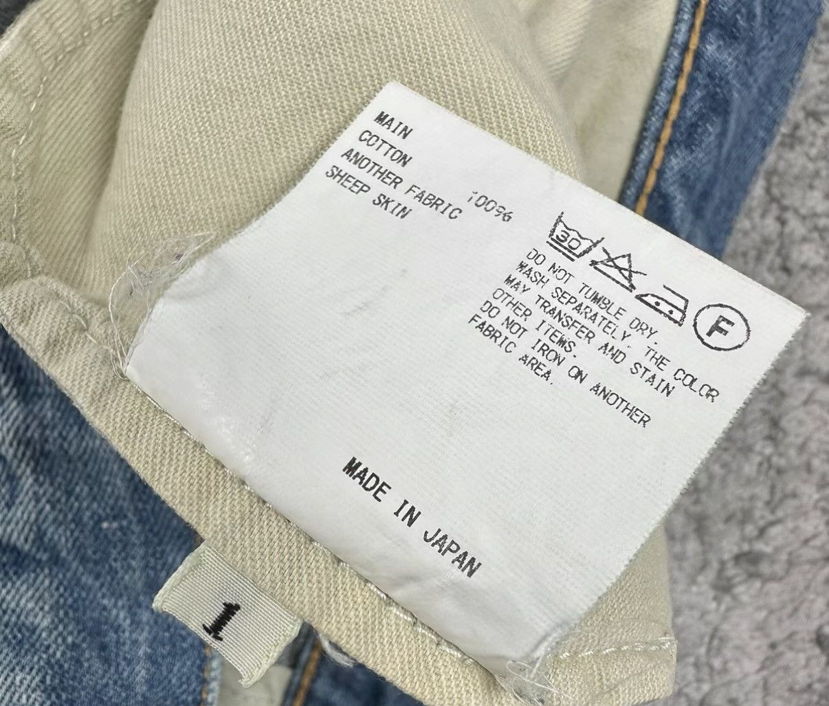 Kolor Kolor 14AW BEACON Vintage Washed Straight Jeans J16 Size US 30 / EU 46 - 6 Thumbnail