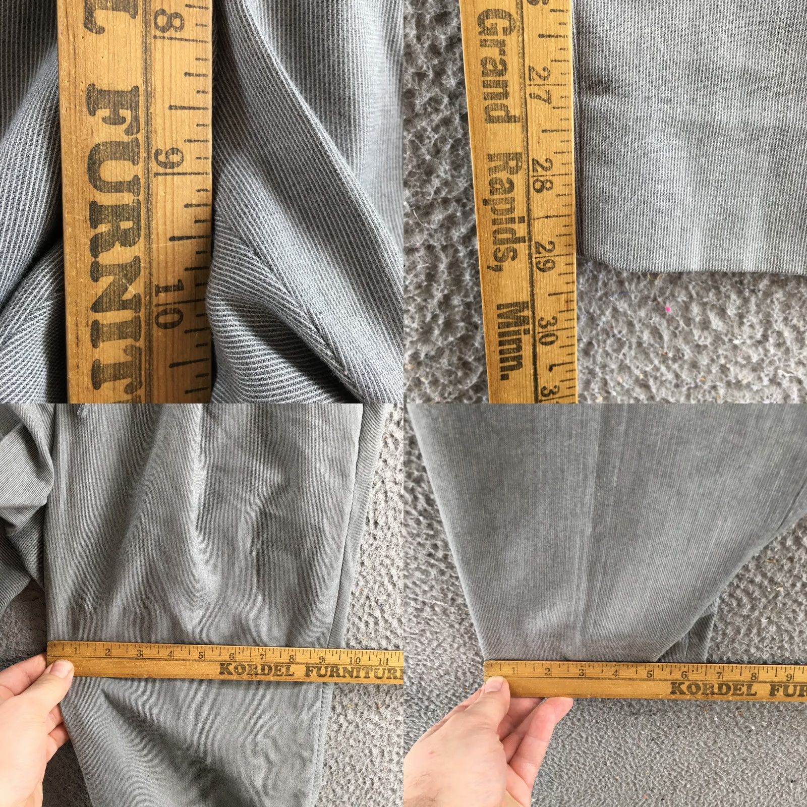 Banana Republic Banana Republic Pants Womens 2L Gray Pleated Drawstring Zip Fly Lightweight Dress Pants Regular Womens Size 26" / US 2 / IT 38 - 8 Thumbnail