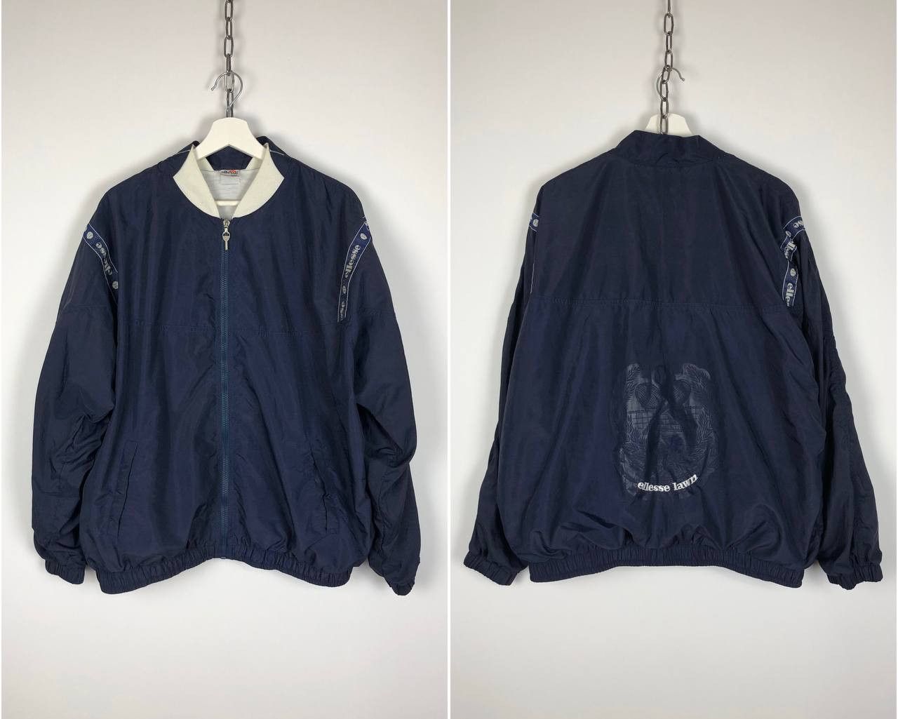 Ellesse ELLESSE ITALY TRACK TOP JACKET VINTAGE LAWN TENNIS L Size US L / EU 52-54 / 3 - 1 Thumbnail