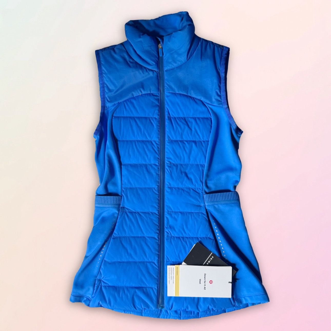 Lululemon LLL Down For It All 700 Fill Vest, Medium Blue Size XXS / US 00 / IT 34 - 1 Thumbnail