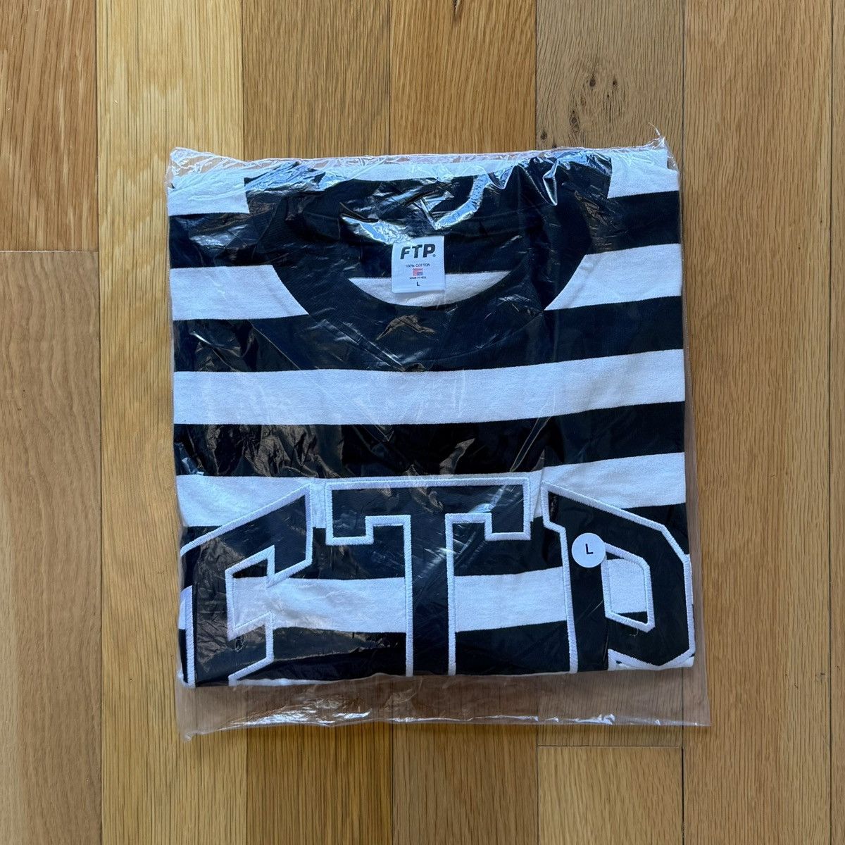 Fuck The Population FTP Striped Arch Logo Tee Black Size L Deadstock Size US L / EU 52-54 / 3 - 2 Thumbnail