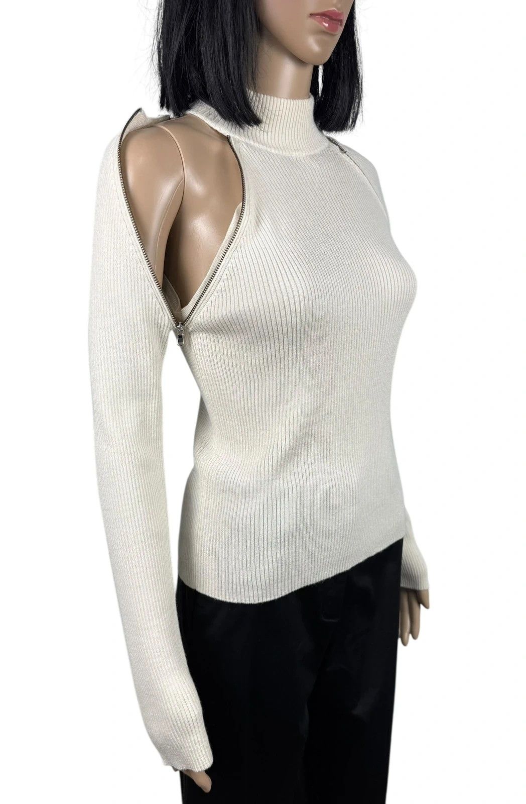 Dolce & Gabbana Dolce & Gabbana Vintage Ribbed Knit Jumper Viscose Wool Size M / US 6-8 / IT 42-44 - 7 Thumbnail