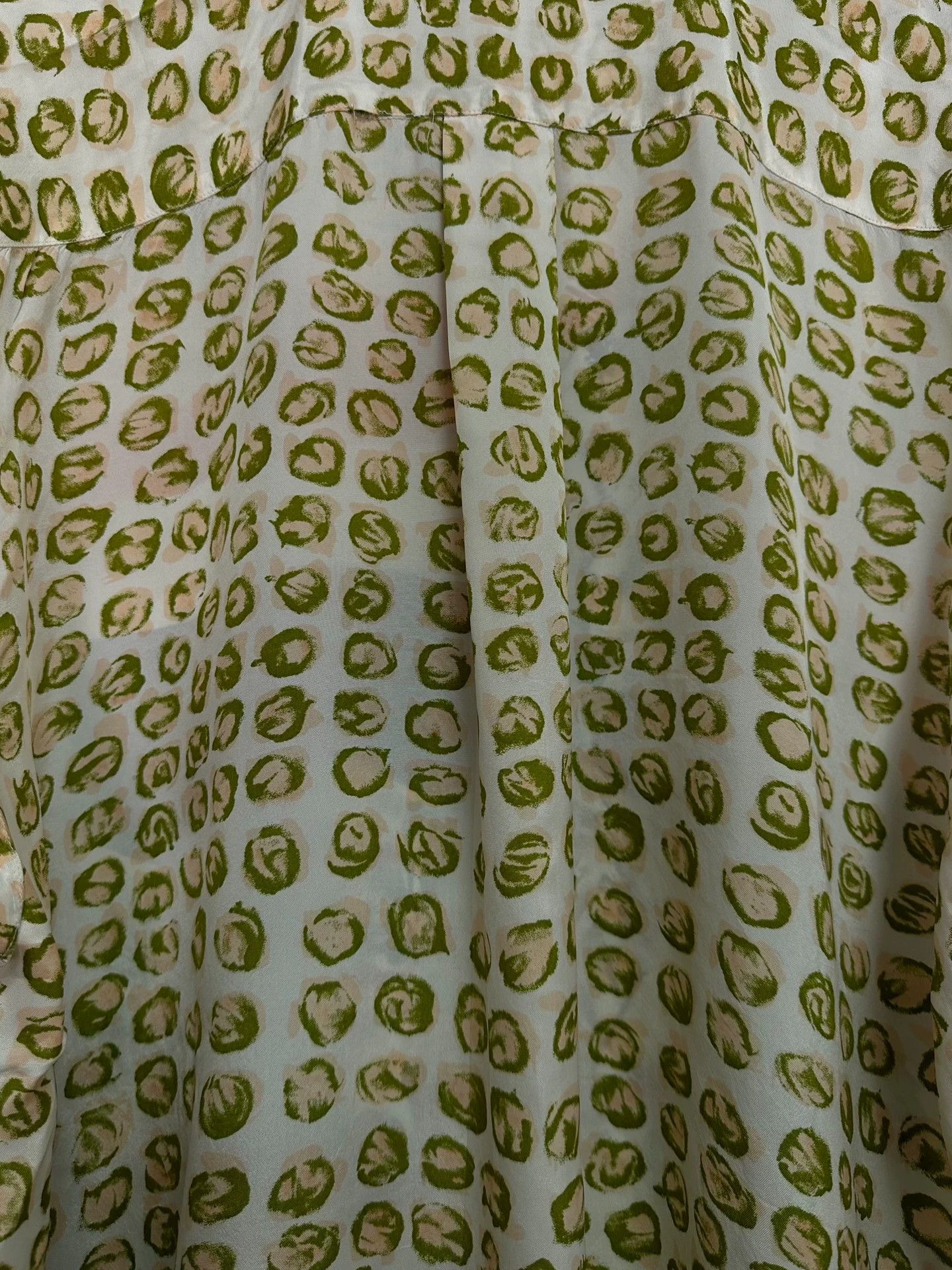 Comme des Garcons Comme des Garçons 1991SS Florida Map Silk Scarf Runway Shirt Size US L / EU 52-54 / 3 - 4 Thumbnail