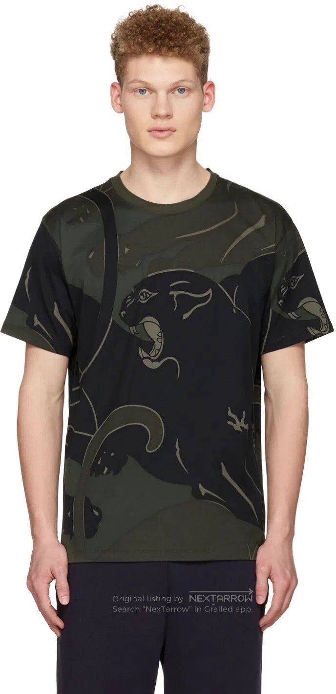 Valentino Valentino Camouflage Leopard Short Sleeve Size US M / EU 48-50 / 2 - 7 Thumbnail