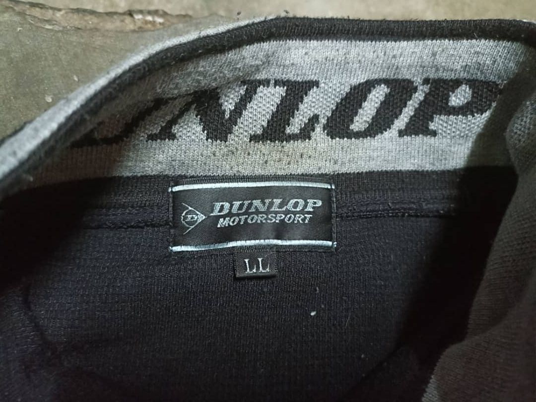 Dunlop × Japanese Brand DUNLOP Motor Sport Sweatshirt half zipper Size US L / EU 52-54 / 3 - 8 Thumbnail