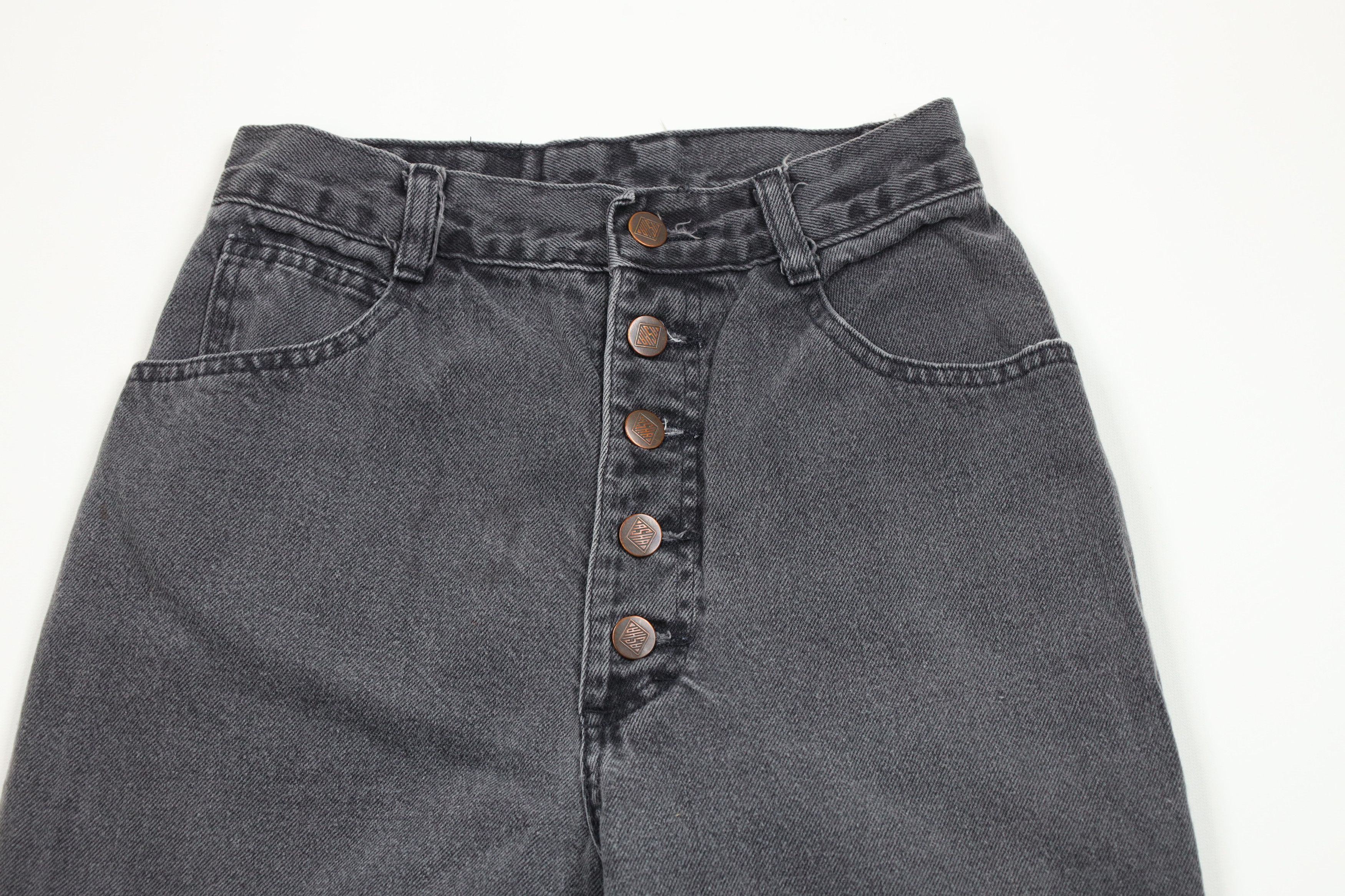 Vintage Vintage 80s 90s Streetwear Button Fly Tapered Leg Jeans USA Size 30" / US 8 / IT 44 - 2 Thumbnail