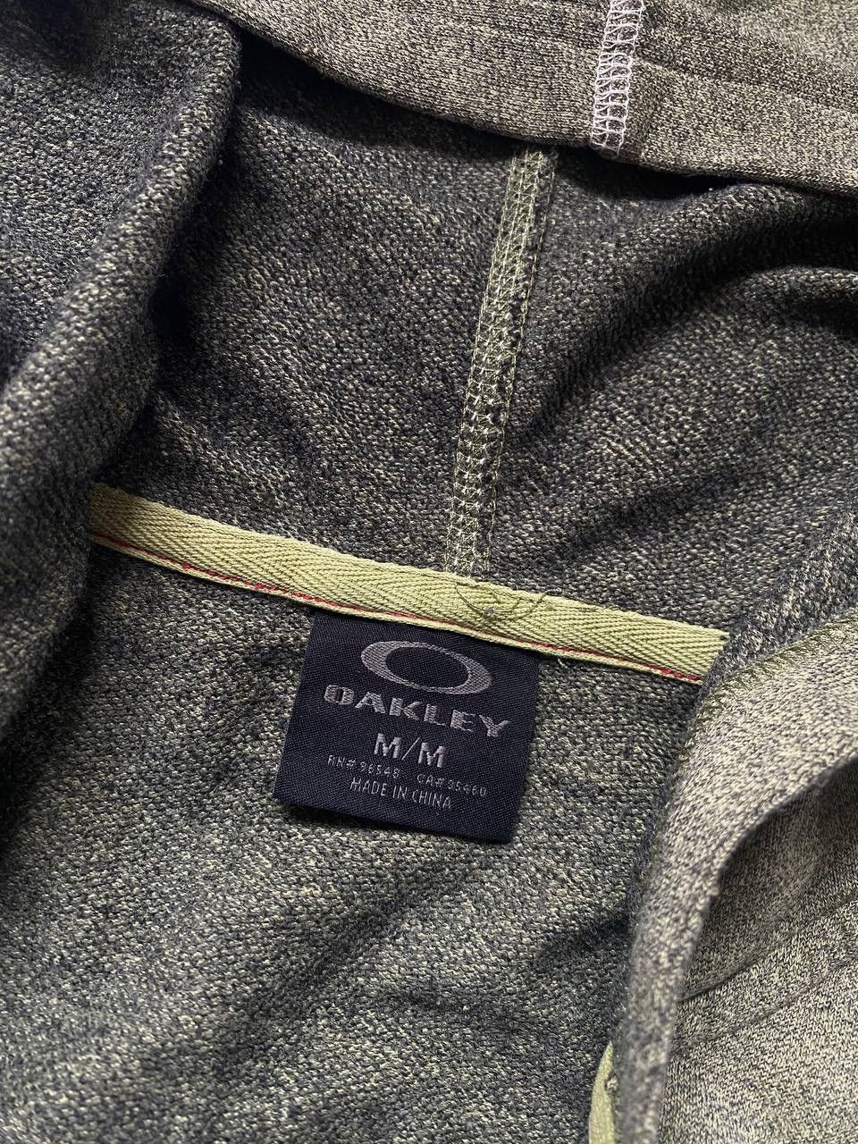 Oakley × Vintage Vintage Oakley Mini Logo Y2K Zip Up Hoodie Size US M / EU 48-50 / 2 - 7 Thumbnail