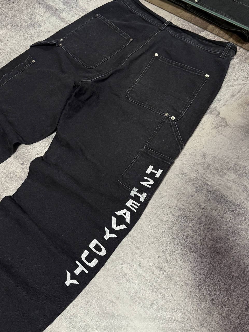 H&M × Heron Preston RARE H&M Heron Preston H2 double knee jeans Size US 34 / EU 50 - 7 Thumbnail