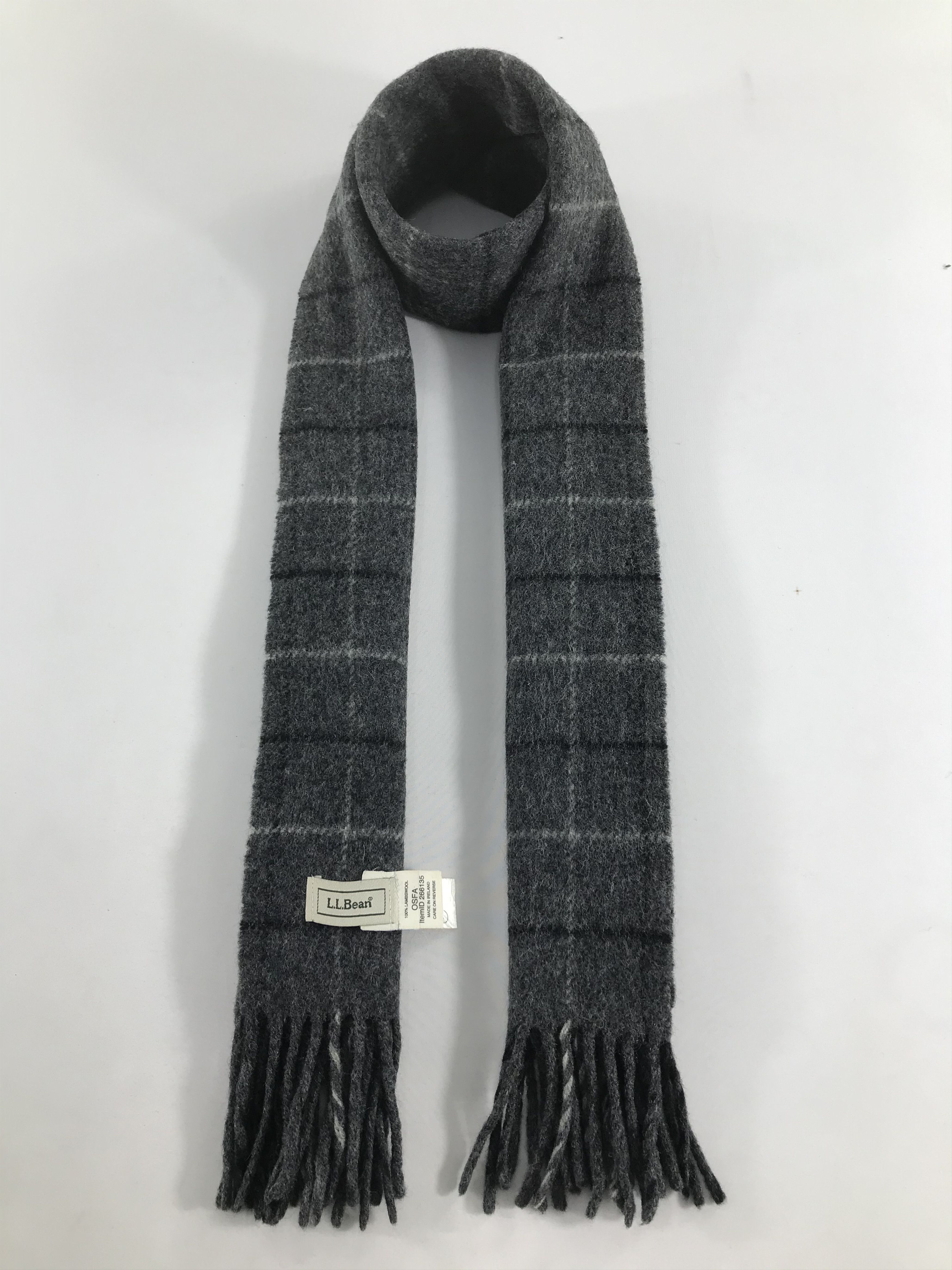 L.L. Bean Wool Scarf Muffler V507