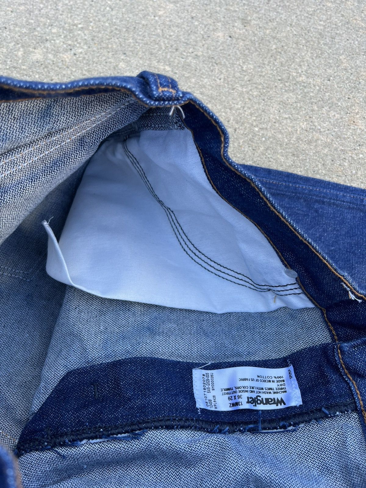 Vintage × Wrangler Vintage 90’s Wrangler Cowboy Western Jeans Size US 36 / EU 52 - 10 Thumbnail