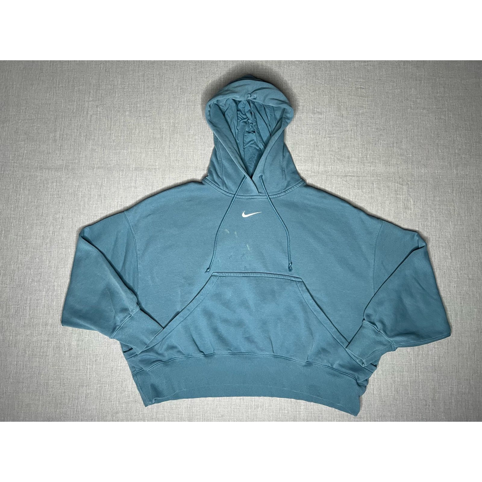Nike Nike Center Check Cropped Pullover Hoodie Women’s Medium Size M / US 6-8 / IT 42-44 - 1 Thumbnail