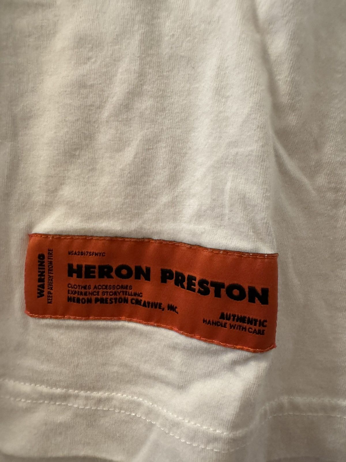 Heron Preston Heron Preston tee Size US S / EU 44-46 / 1 - 6 Thumbnail