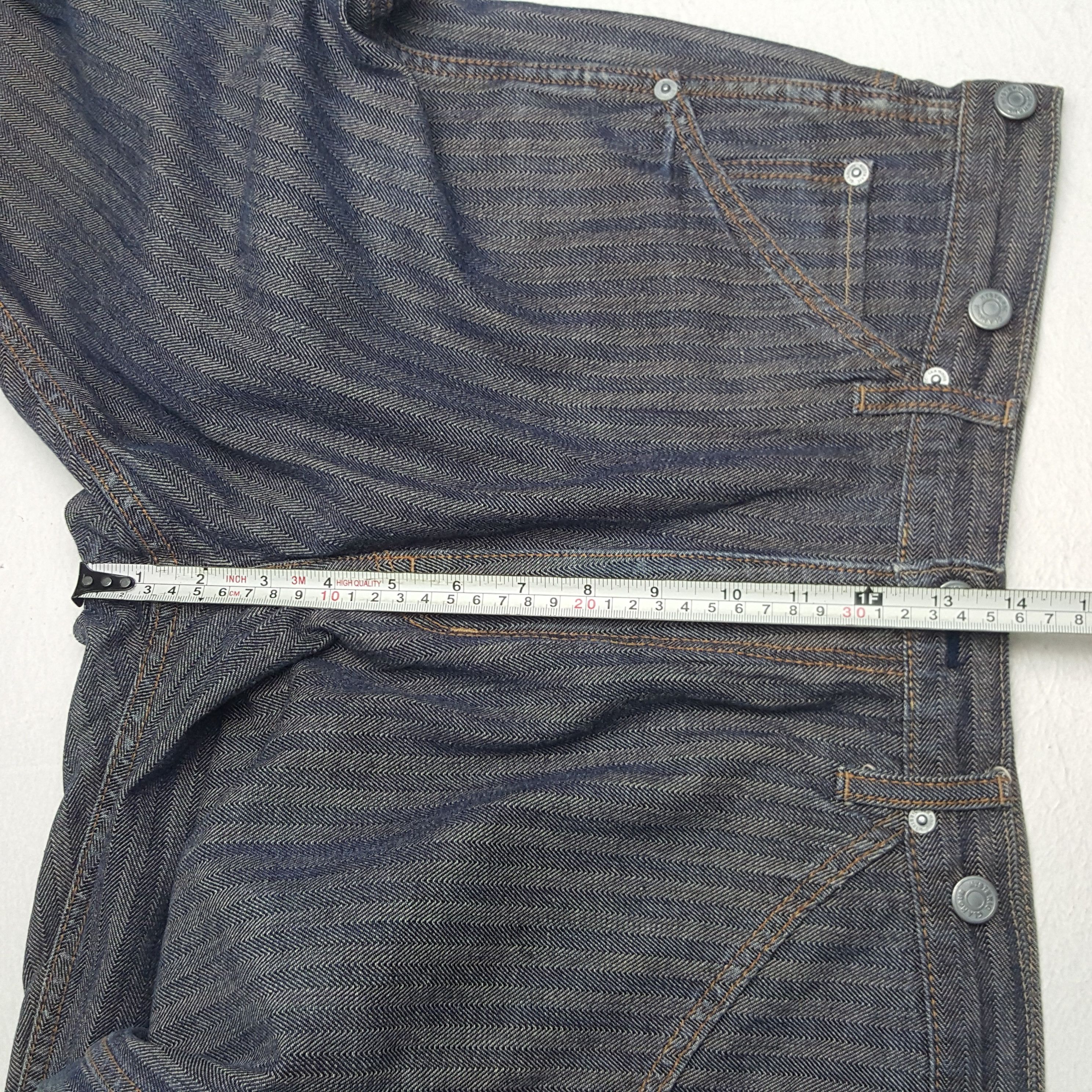 Hysteric Glamour × Vintage Vintage Hysteric Glamour Custom Big Logo Denim Jeans Size US 31 - 8 Thumbnail