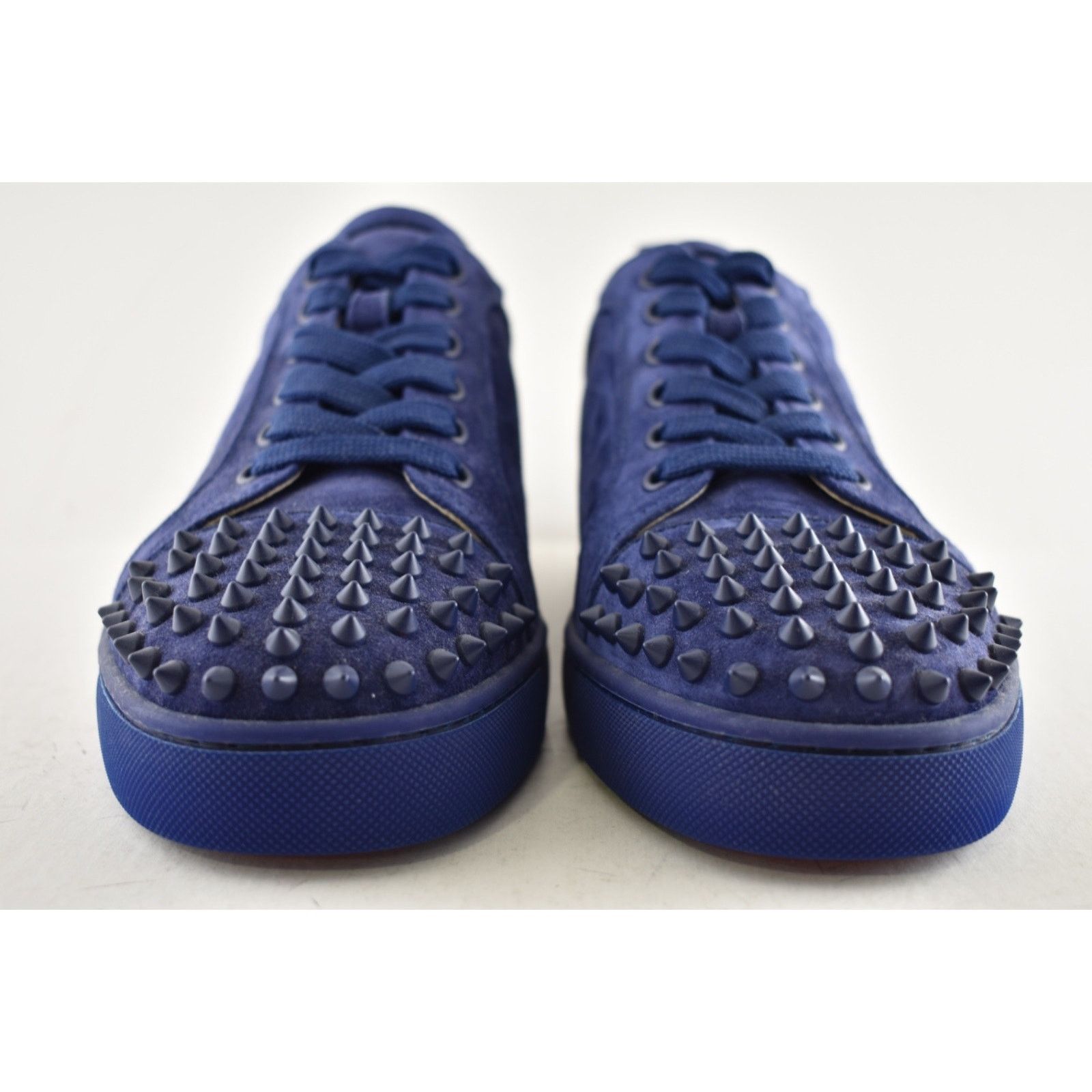 Christian Louboutin Christian Louboutin Louis Junior Spikes Flat China Blue Low Size US 10.5 / EU 43-44 - 6 Thumbnail
