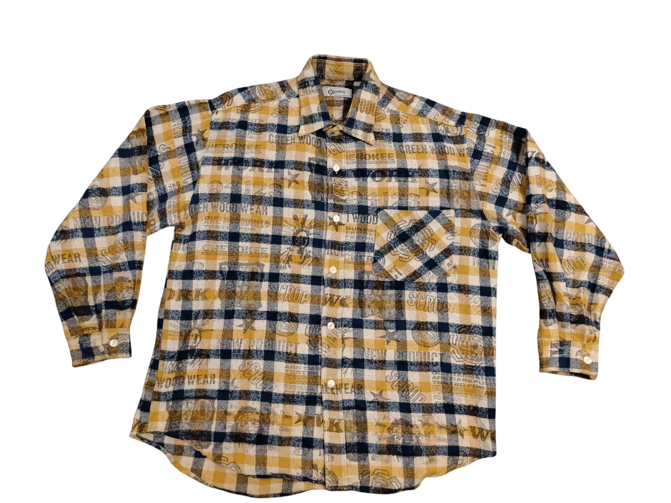 Cherokee Vintage Style printed Cherokee plaid shirt Size US L / EU 52-54 / 3 - 1 Thumbnail