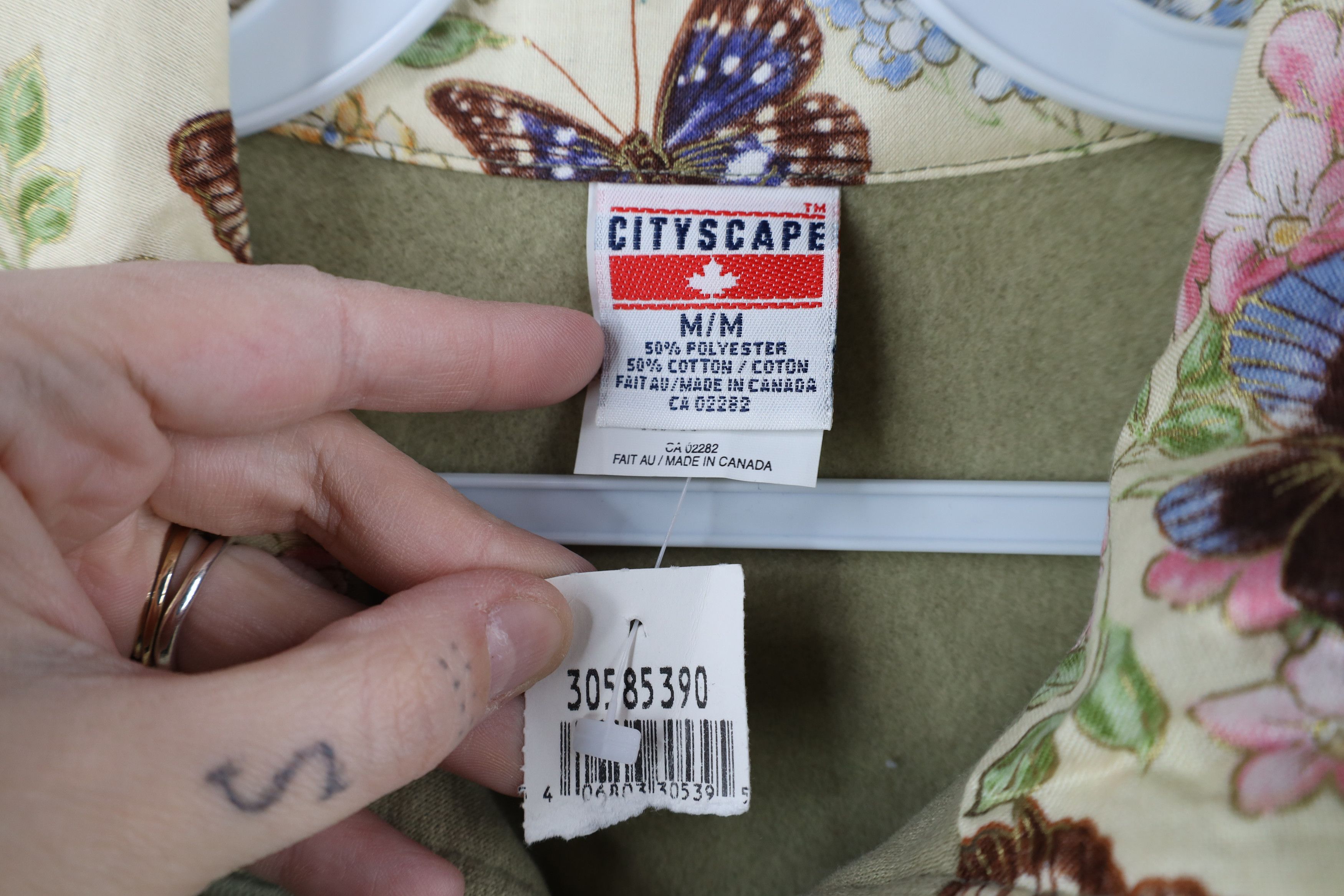 Vintage Deadstock Vintage 90s Streetwear Sweatshirt Jacket Shacket Size M / US 6-8 / IT 42-44 - 6 Thumbnail