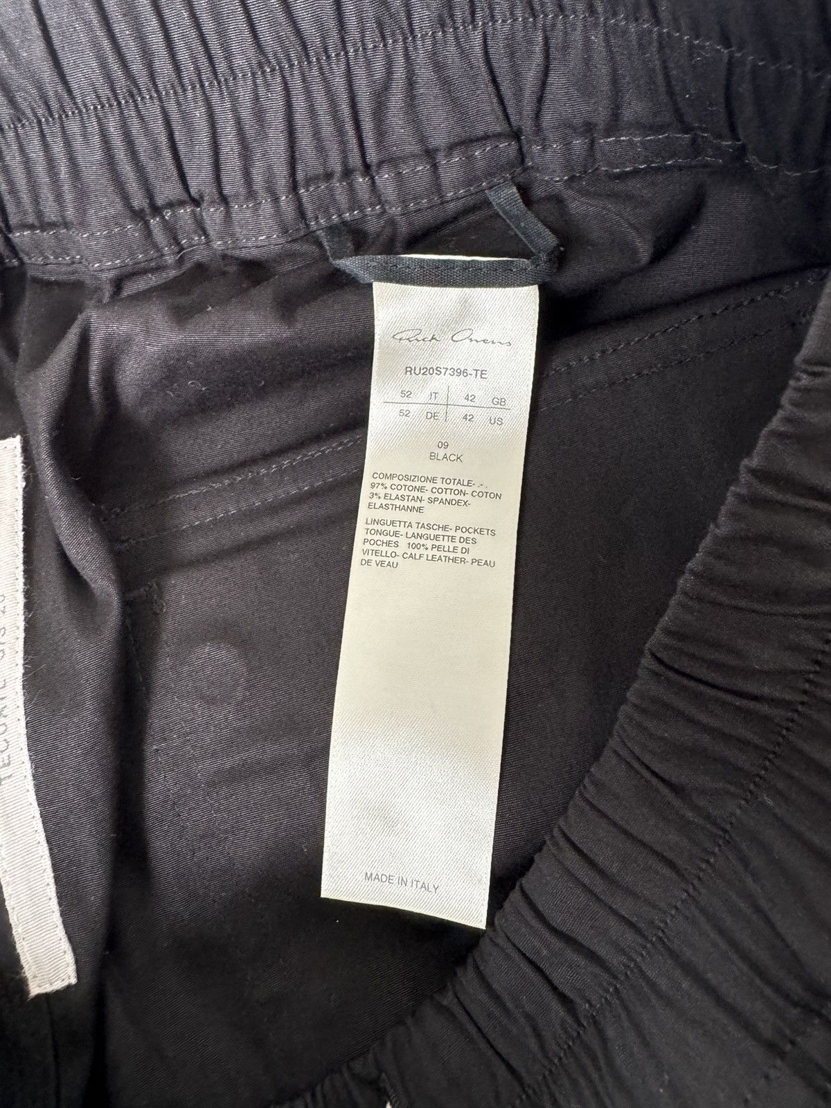 Rick Owens Rick Owens Tectual SS20 cargo trousers Size US 36 / EU 52 - 4 Thumbnail