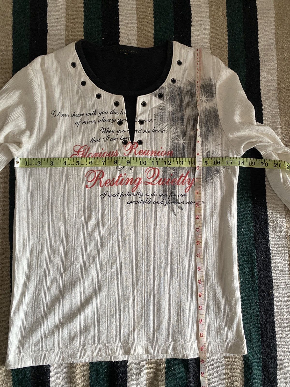 14th Addiction Vintage y2k Spinash Double Layer Long Shirt Size US M / EU 48-50 / 2 - 9 Thumbnail