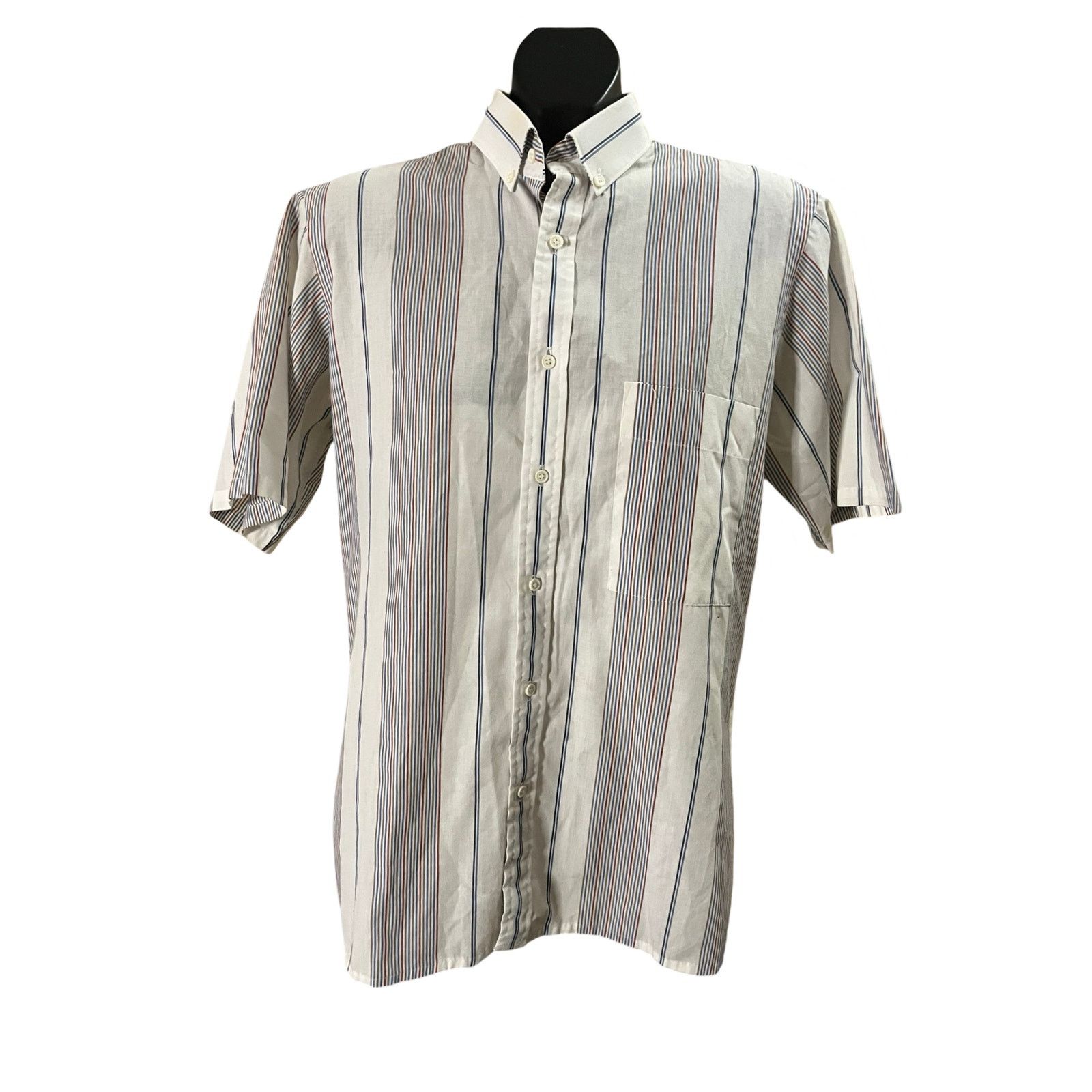Van Heusen Vintage Corum by Van Heusen Men’s Dress Shirt Size US M / EU 48-50 / 2 - 1 Thumbnail