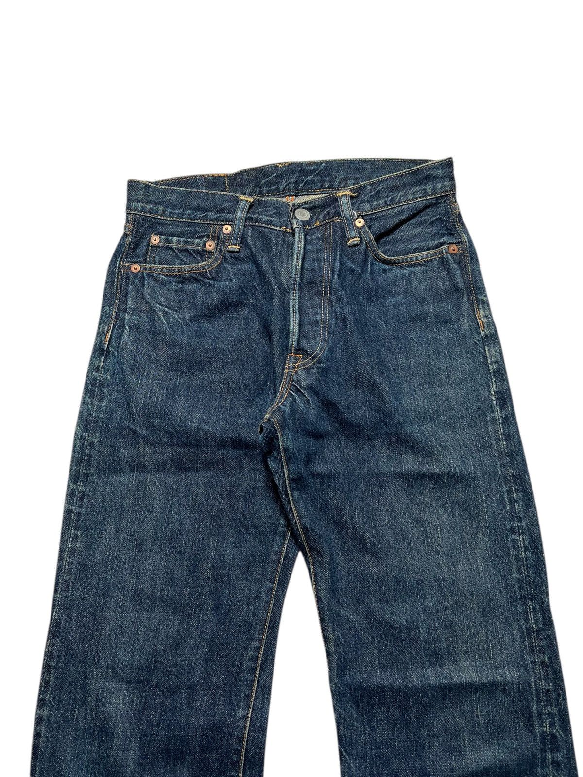 45rpm 45rpm By Kapital Kiro Hirata Selvedge Denim Pants Size US 26 / EU 42 - 2 Thumbnail