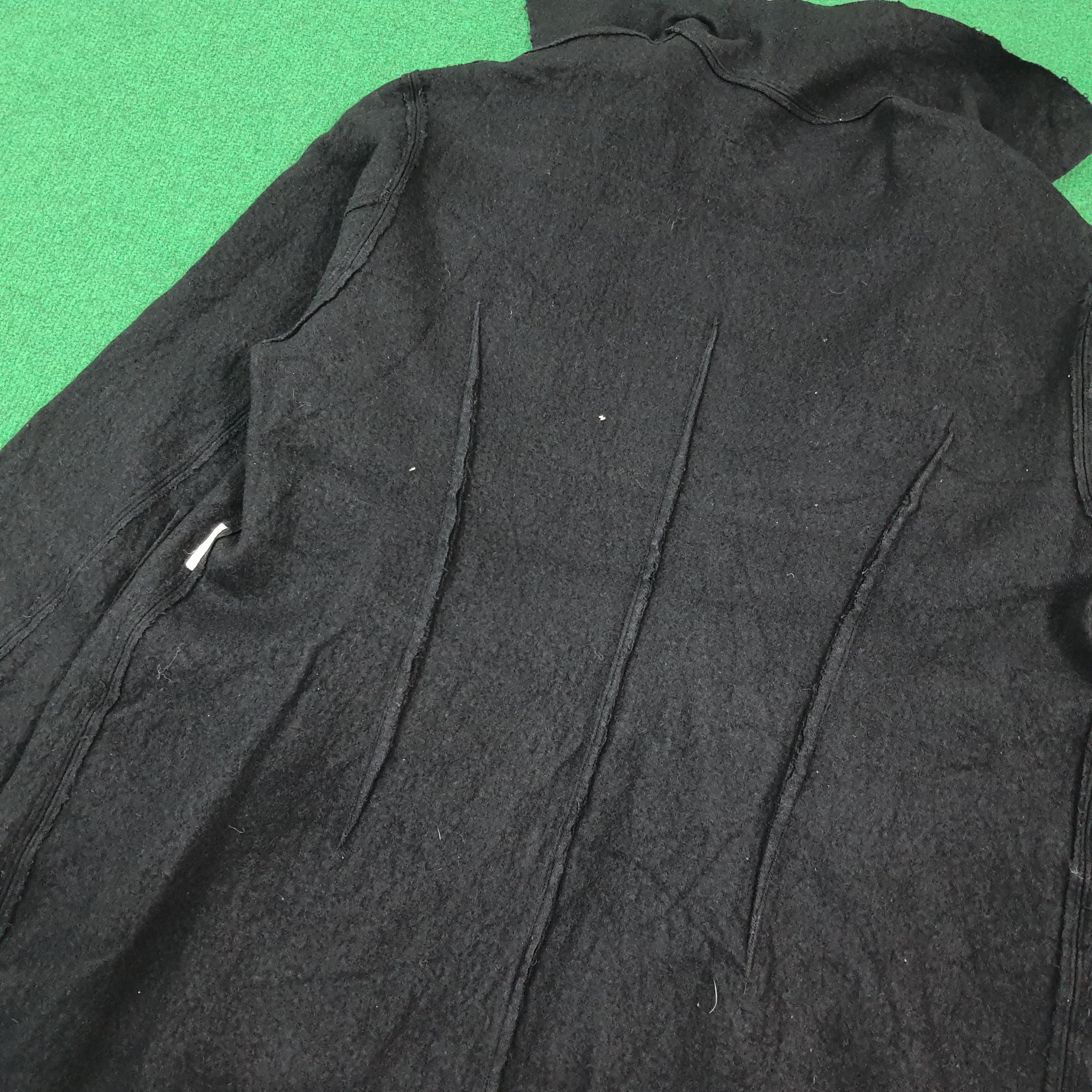 Y's Yohji Yamamoto Y's Longline Blazer Wool Linen Cardigan Size US M / EU 48-50 / 2 - 5 Thumbnail