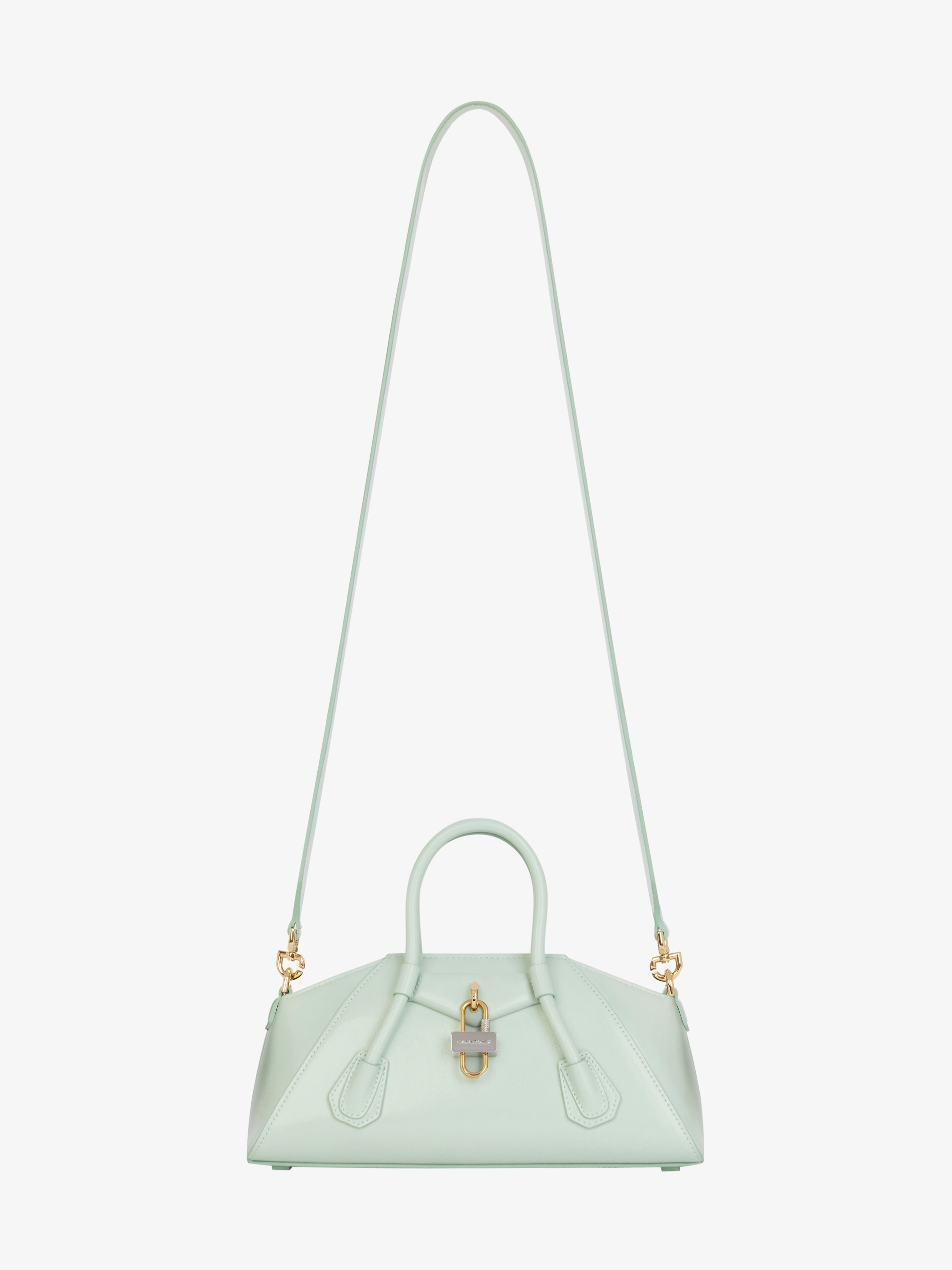 Givenchy o1srvl11e0225 Size: OS / Mini Antigona Bag in Light Green Size ONE SIZE - 3 Thumbnail