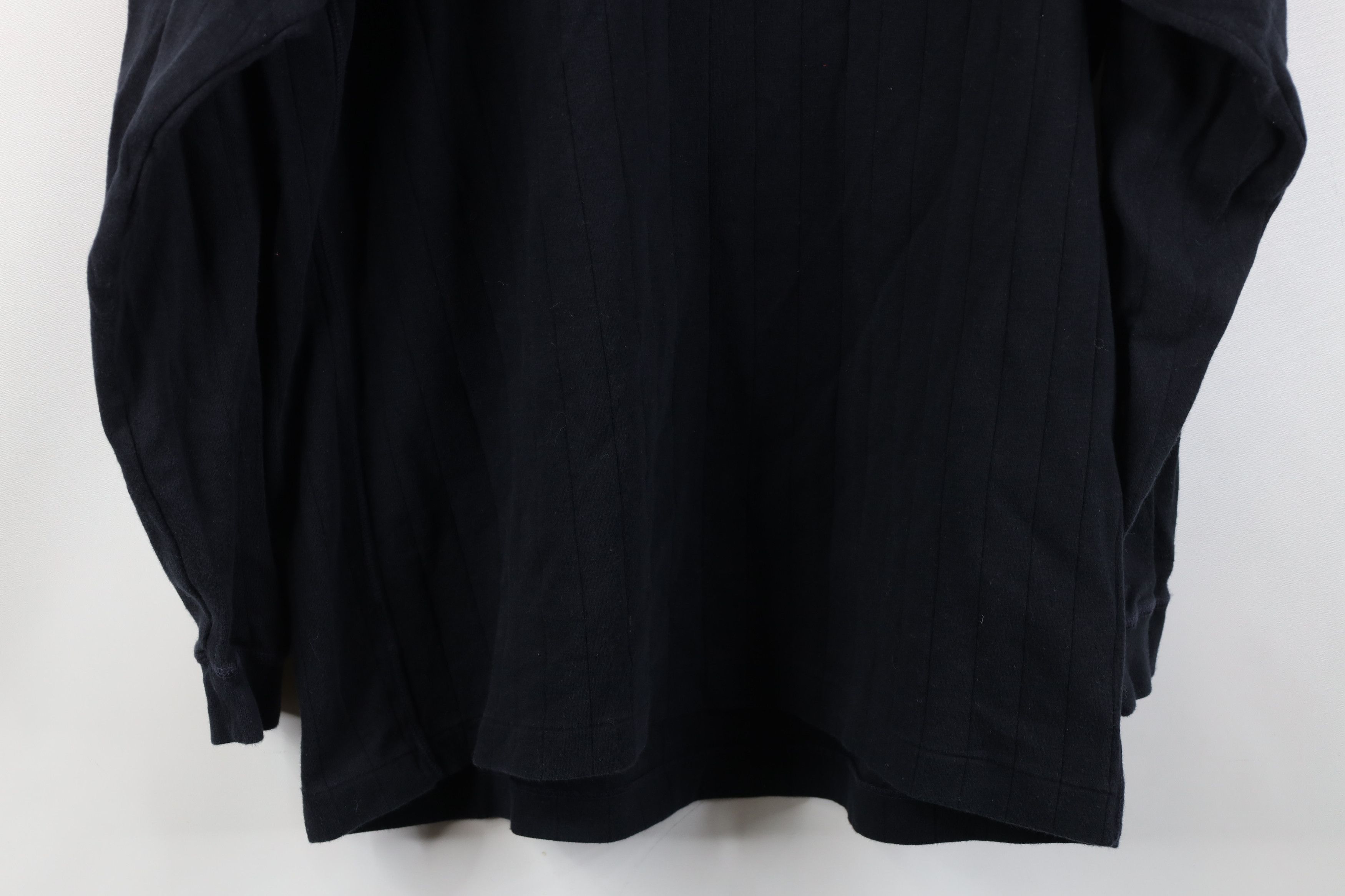 Vintage Vintage 90s Streetwear Ribbed Long Sleeve Henley T-Shirt Size US M / EU 48-50 / 2 - 12 Thumbnail