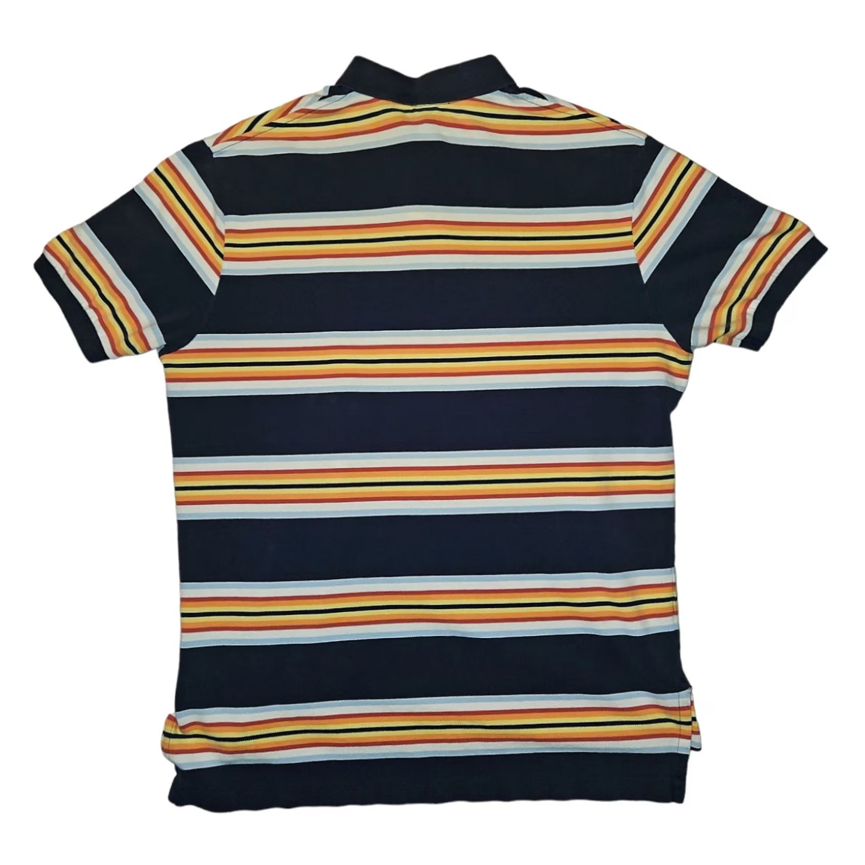 Polo Ralph Lauren VINTAGE Polo Ralph Lauren Polo Shirt XL Men Striped Blue Short Sleeve 90s Classic Logo Embroidered Polo Shirt Size US XL / EU 56 / 4 - 7 Thumbnail
