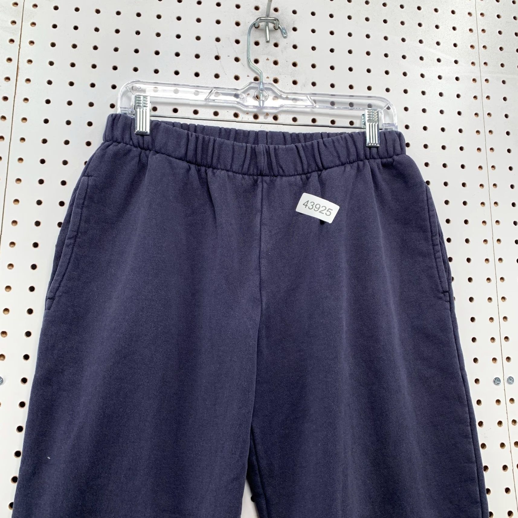 Brandy Melville Brandy Melville John Galt Joggers Sweatpants Womens One Size Blue Cotton Logo Casual Size 42" / US 20 - 4 Thumbnail