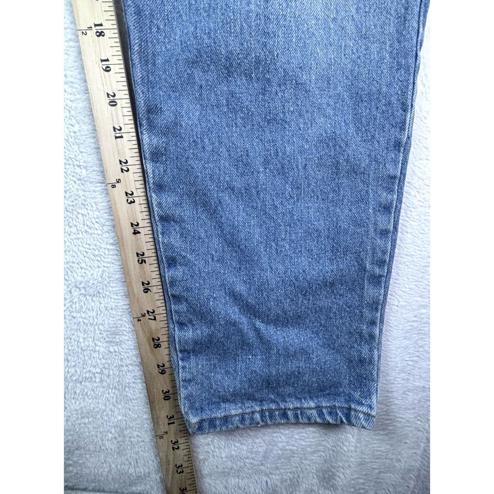Eddie Bauer Eddie Bauer Womens Jeans Style Medium Wash 14 Denim Blue 31in Inseam Mid Rise Belt Loops Jeans Womens Size 36" / US 14 / IT 50 - 4 Thumbnail