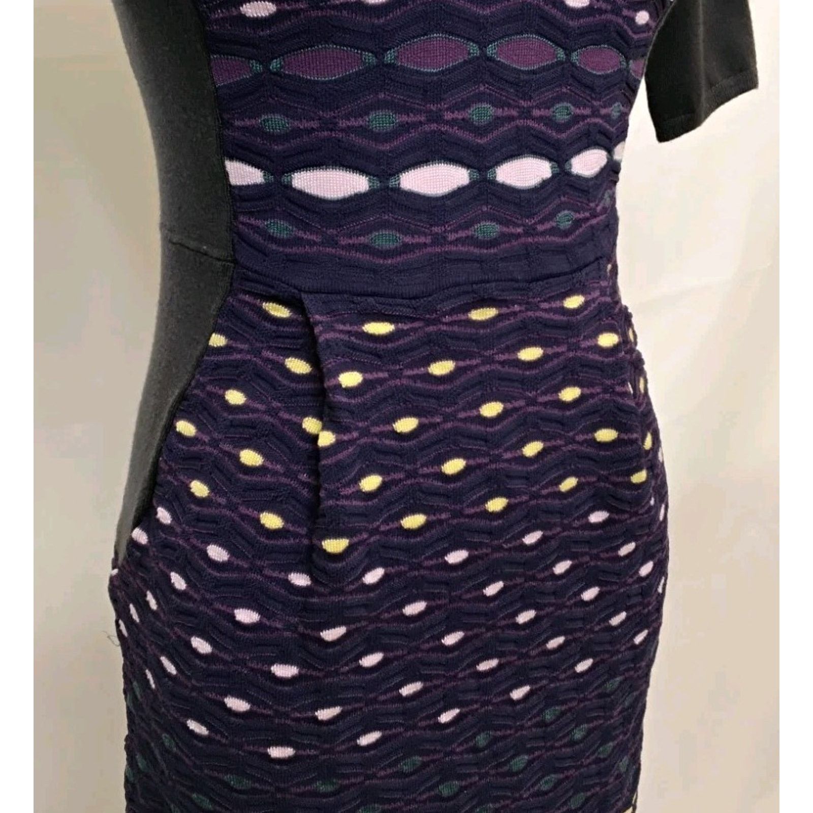 Missoni Missoni Knit Dress Women's US 2 Gray Purple Made in Italy Size XS / US 0-2 / IT 36-38 - 5 Thumbnail