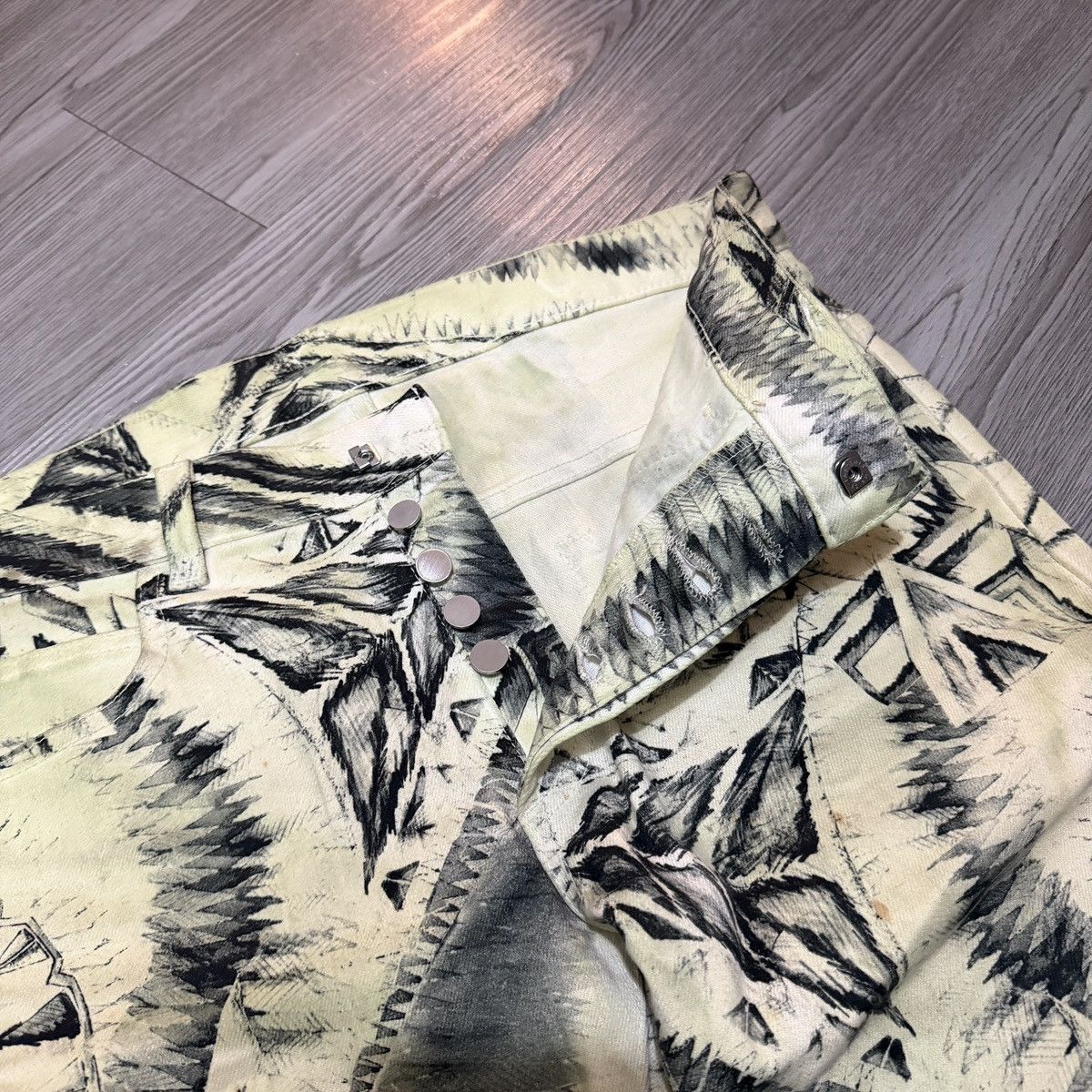 Balmain Balmain Slim Jeans Multicolour Size US 29 - 7 Thumbnail
