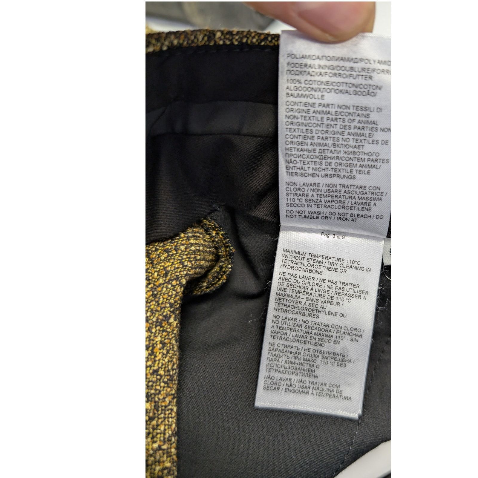 Bottega Veneta o1rshd1 Q:2 / Double Compact Cotton Frise Trousers Pants Size US 36 / EU 52 - 17 Thumbnail