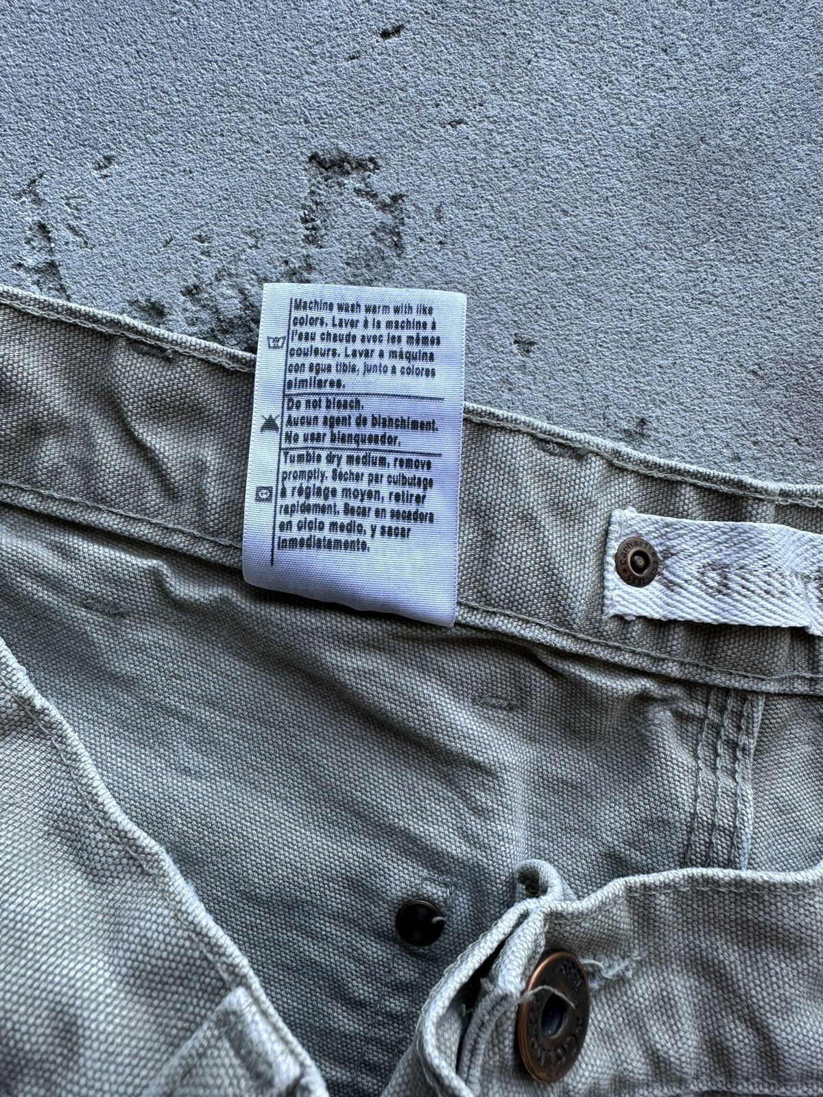 Carhartt × Vintage Vintage 90s Distressed Carhartt Double Knee Pants Size US 34 / EU 50 - 10 Thumbnail