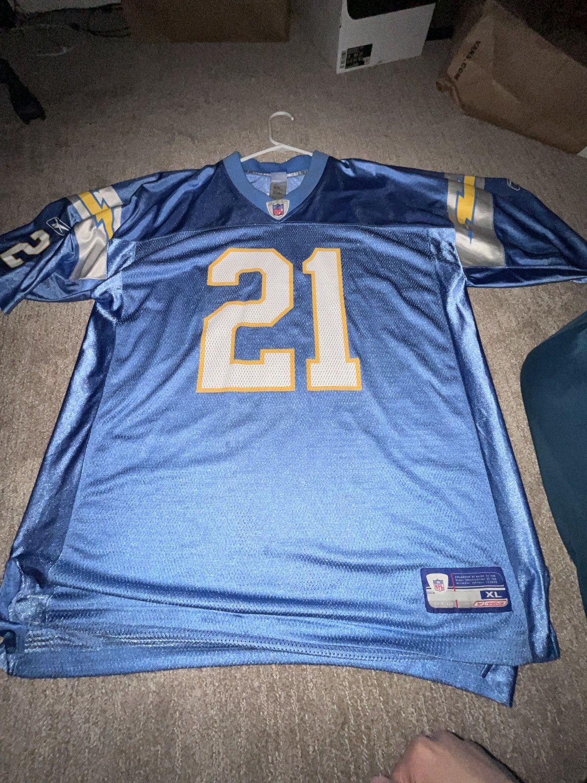 Reebok LaDainian Tomlinson Reebok Home Jersey Size US XL / EU 56 / 4 - 1 Thumbnail
