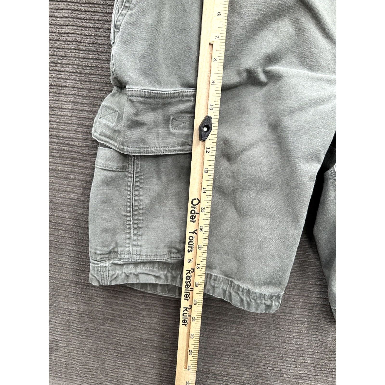 Vintage Duluth Flex Fire Hose Cargo Shorts Men 42 Green Nylon Outdoors Hiking 5-Pocket 11in Inseam Casual Size US 42 / EU 58 - 5 Thumbnail
