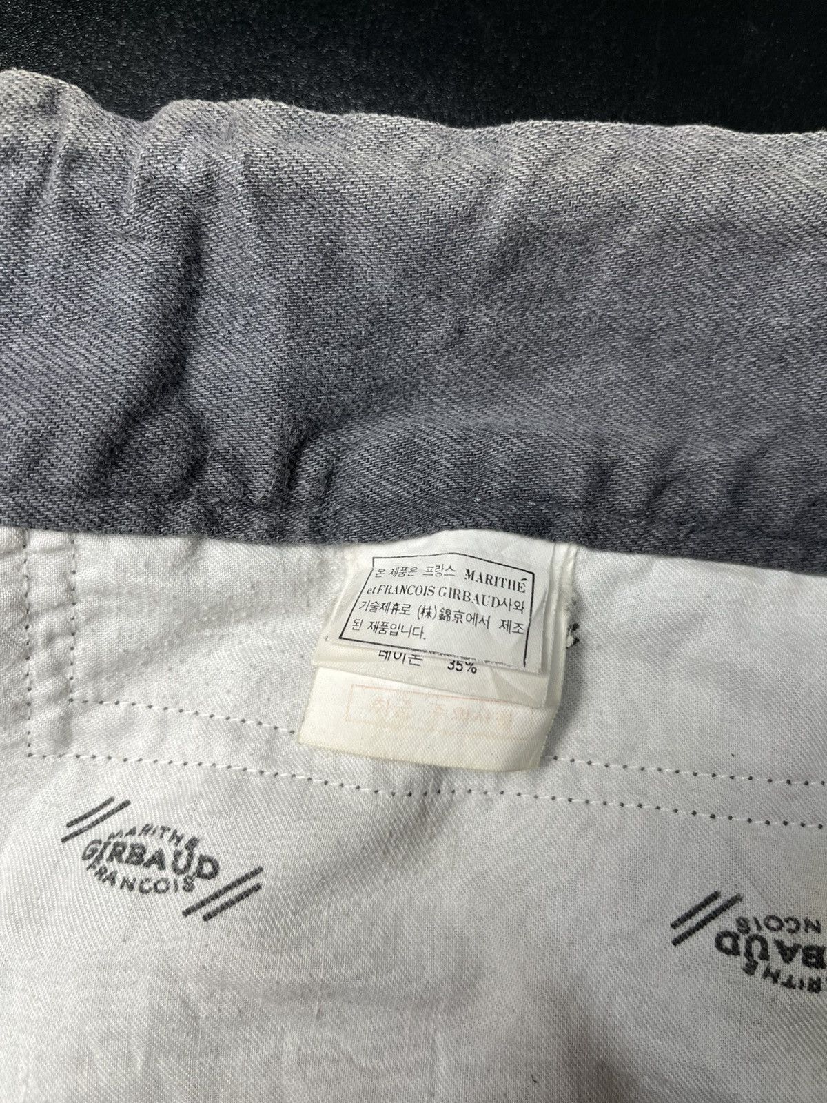 Japanese Brand × Marithe + Francois Girbaud MARITHE FRANCOIS GIRBAUD LOW POCKET Size US 34 / EU 50 - 6 Thumbnail