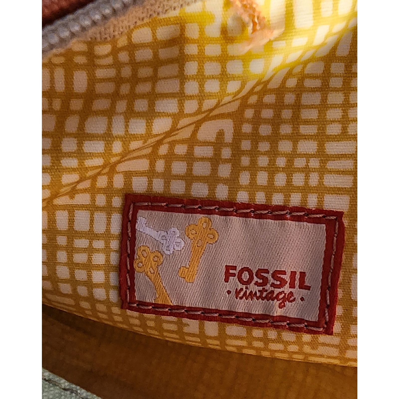 Fossil Fossil keeper cosmetic and toiletries coated canvas bag. Size ONE SIZE - 5 Thumbnail