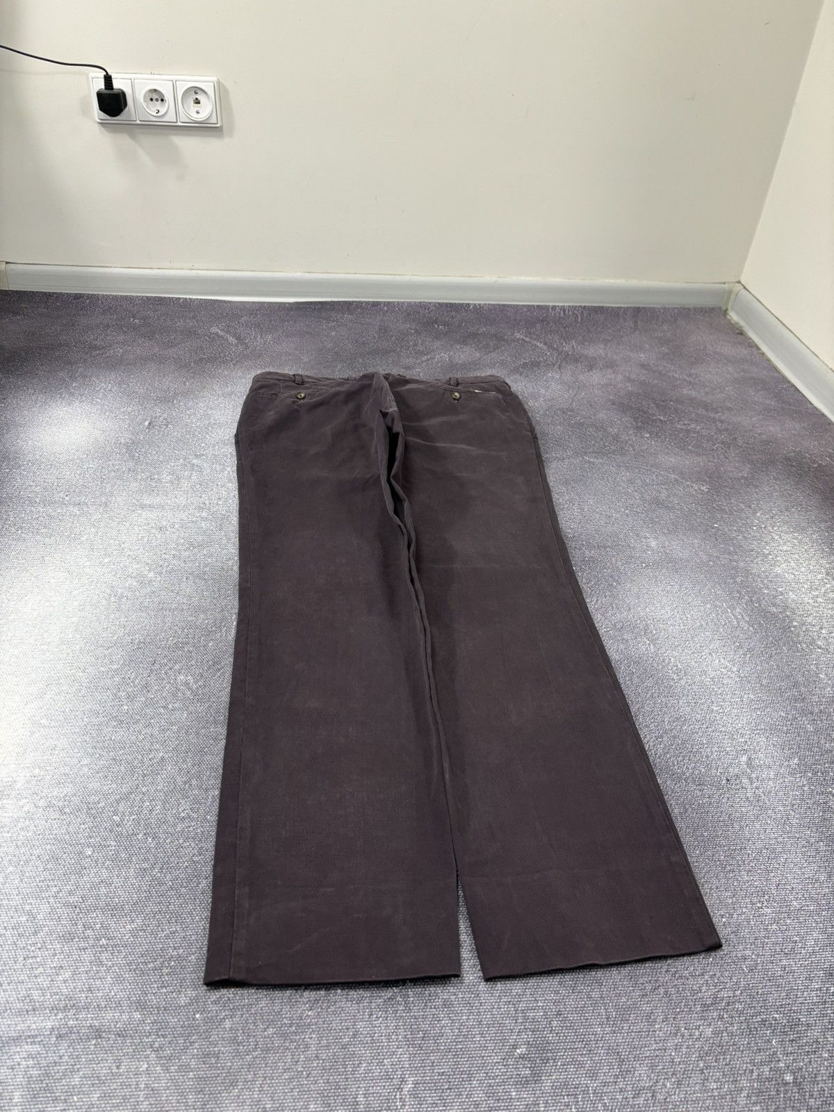 Burberry Burberry Men’s Burgundy Straight Fit Chino Pants Trousers Size US 36 / EU 52 - 13 Thumbnail