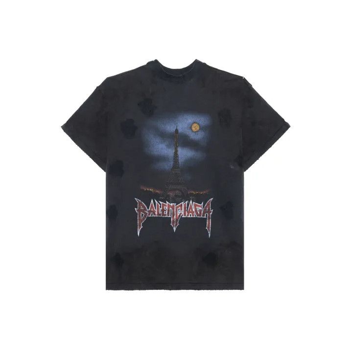 Balenciaga Balenciaga Graphic Print Casual Short Sleeve T-Shirt Size US XS / EU 42 / 0 - 1 Thumbnail