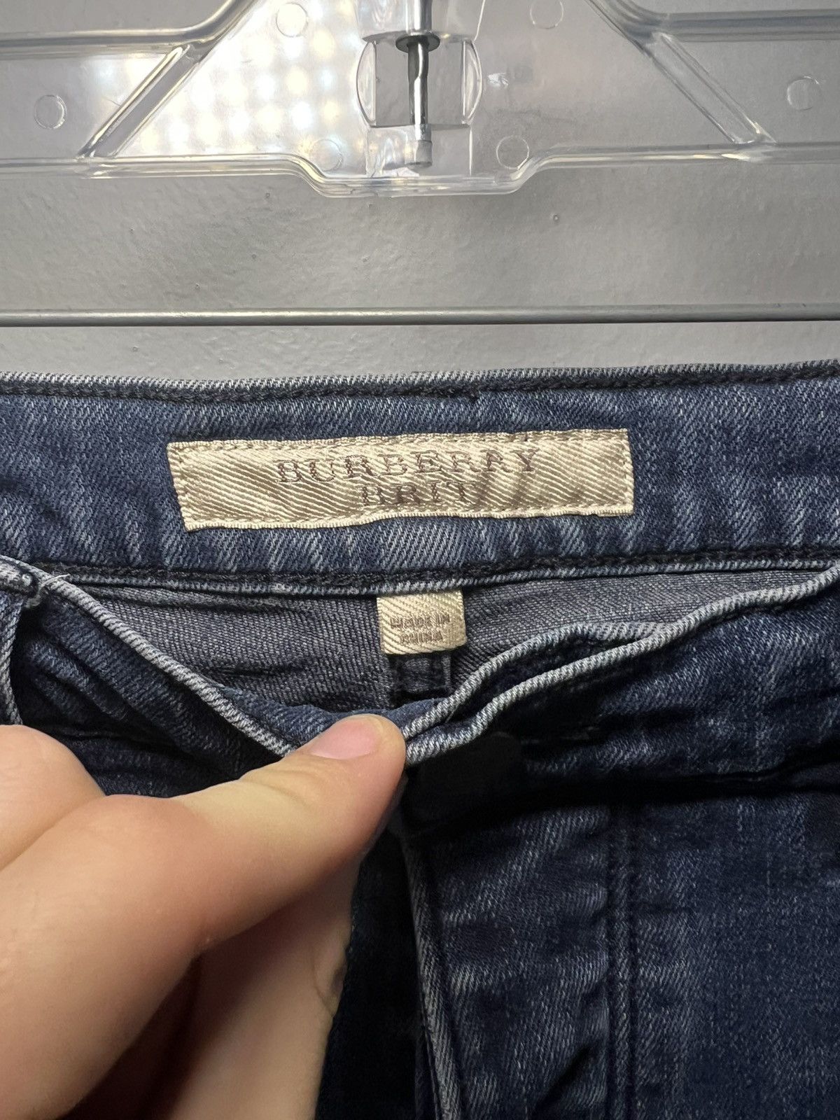Burberry Vintage Burberry Brit slim blue jeans Size US 34 / EU 50 - 3 Thumbnail