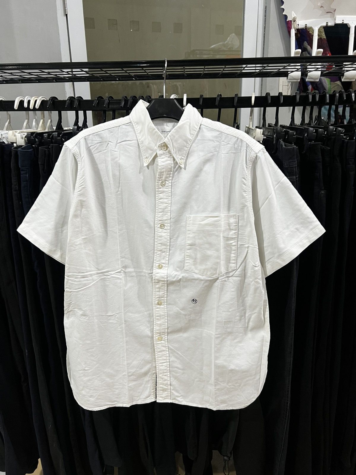 Nanamica Nanamica White Shirt Size US L / EU 52-54 / 3 - 1 Thumbnail