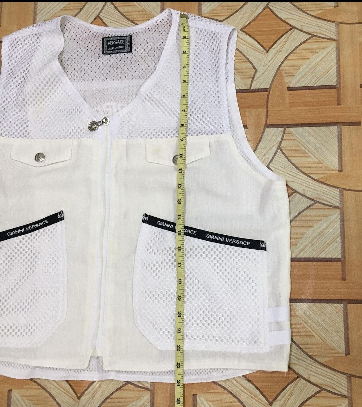 Versace VINTAGE GIANNI VERSACE MEDUSA LOGO LUXURY VEST JACKET Size US L / EU 52-54 / 3 - 16 Thumbnail