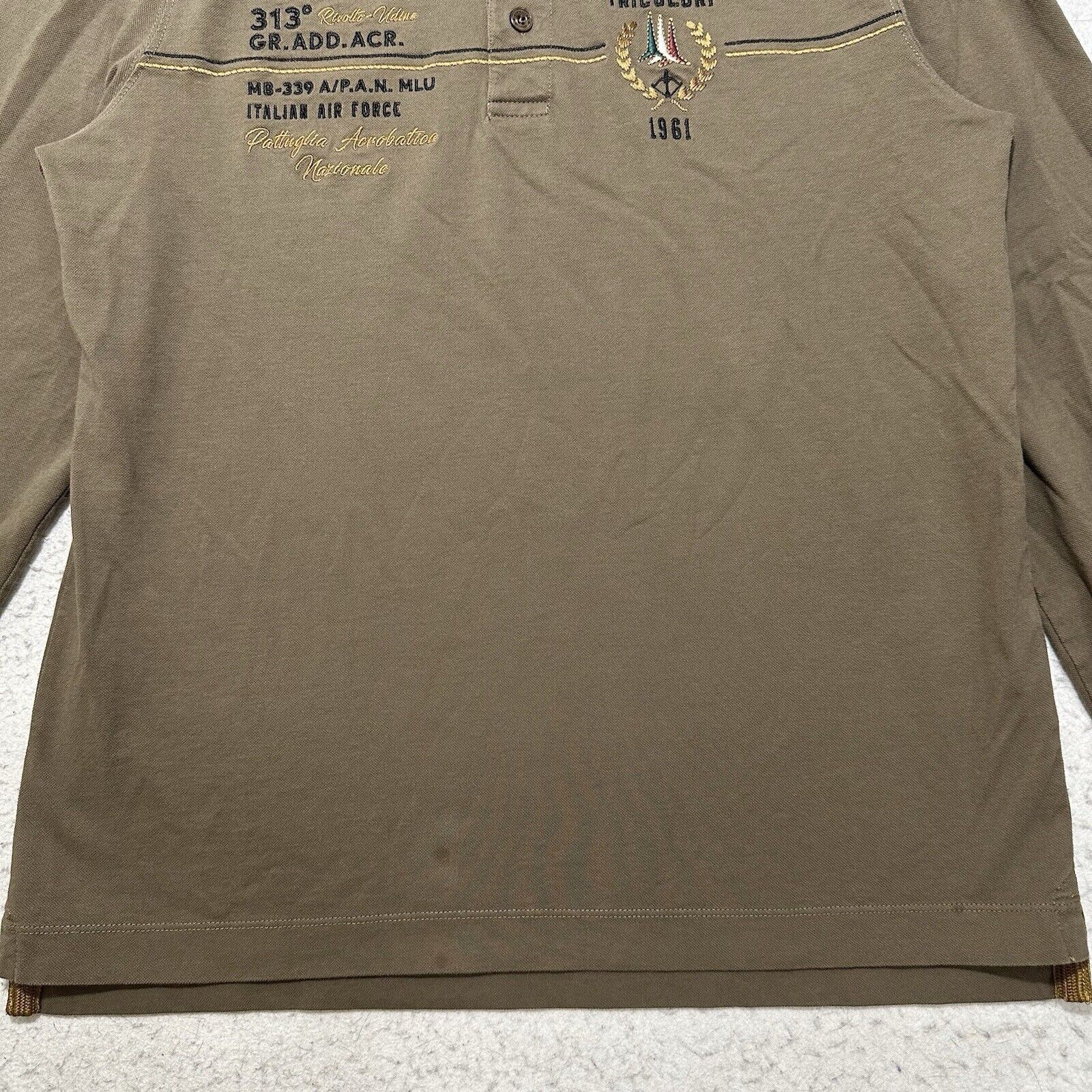 Aeronautica Militare Aeronautica Militare Large Polo Shirt Cristiano Di Thiene Size US L / EU 52-54 / 3 - 9 Thumbnail