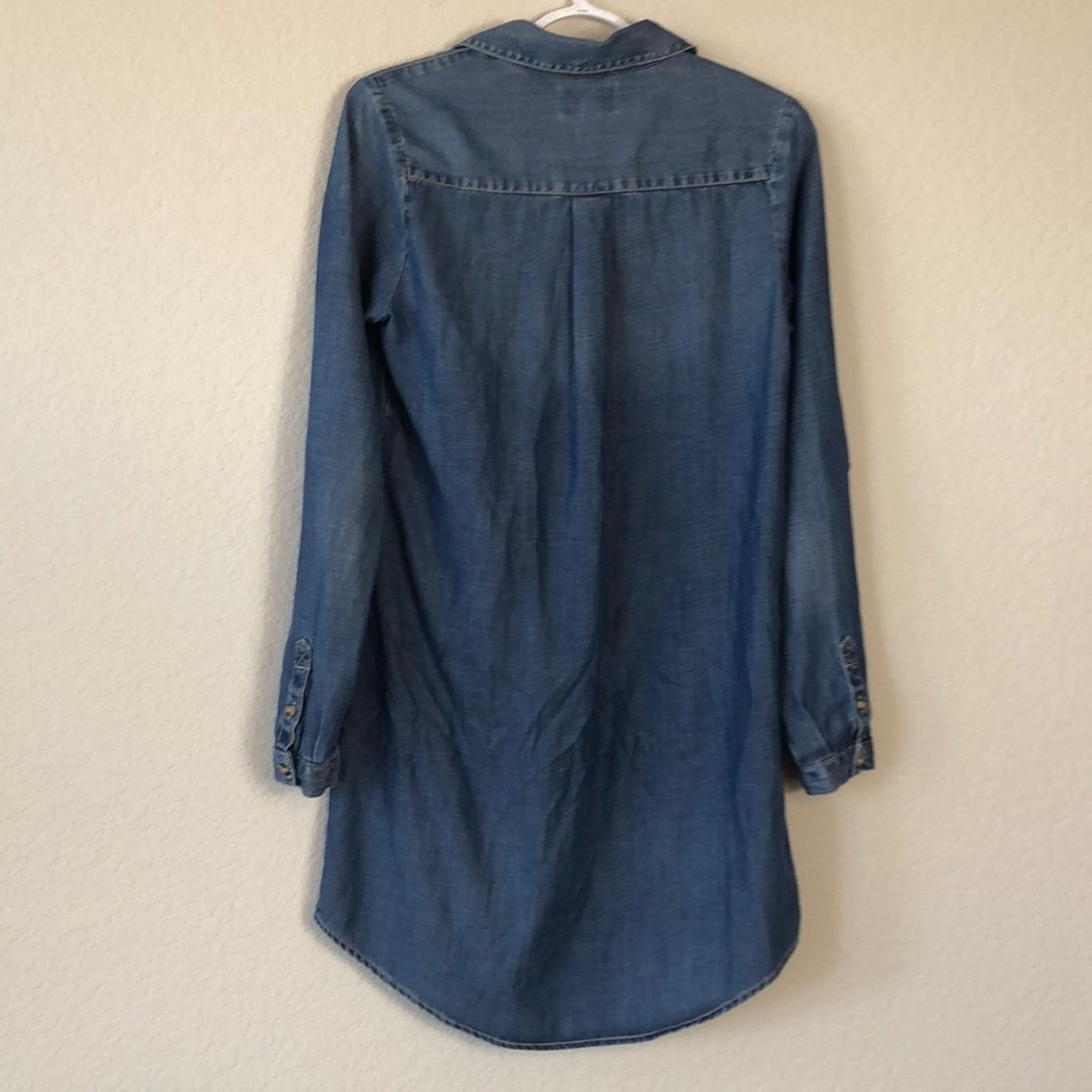 Lucky Brand Lucky Brand chambray popover dress western preppy sz S Size S / US 4 / IT 40 - 3 Thumbnail